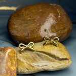 The Gilded Ribbon Studs