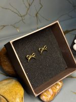 The Gilded Ribbon Studs - Image 3