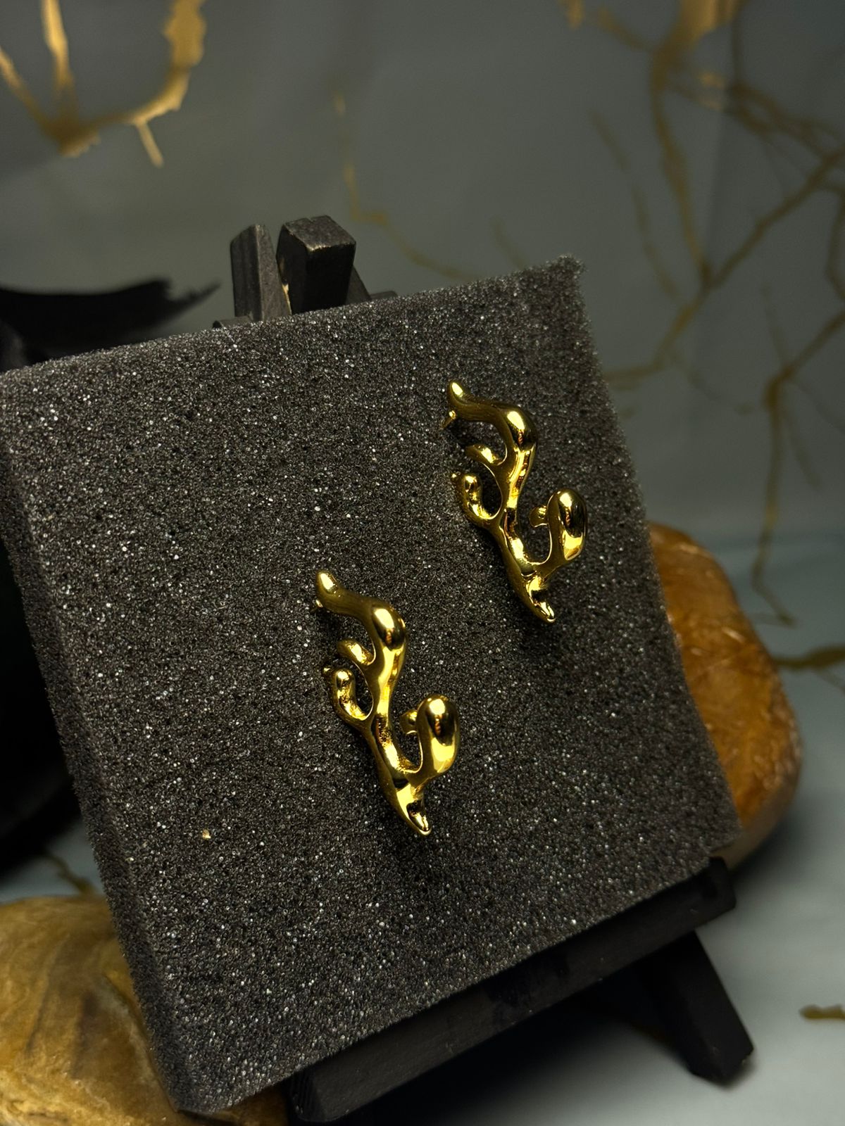 WhatsApp Image 2026-03-14 at 3.09.21 AM (6) The Molten Ember Studs - Image 1