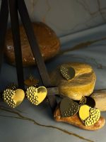 Golden Pebble Hearts - Image 2